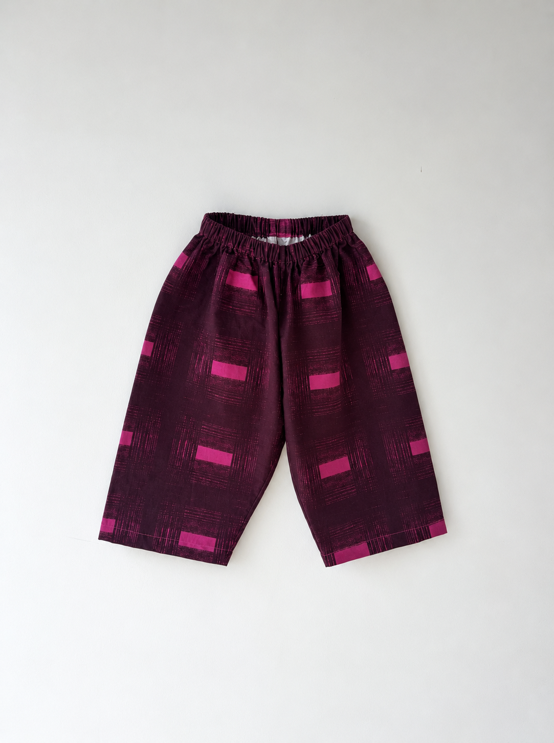 BURGUNDY/FUCHSIA CHECK | 2 YR