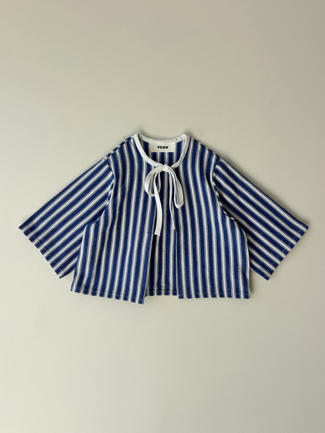 BLUE TICKING STRIPE  | 6 MT